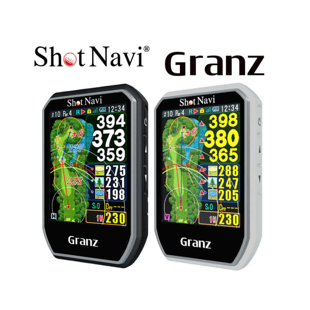 期間限定３０％ＯＦＦ！ Shot Navi(ショットナビ) Granz WH ゴルフGPS