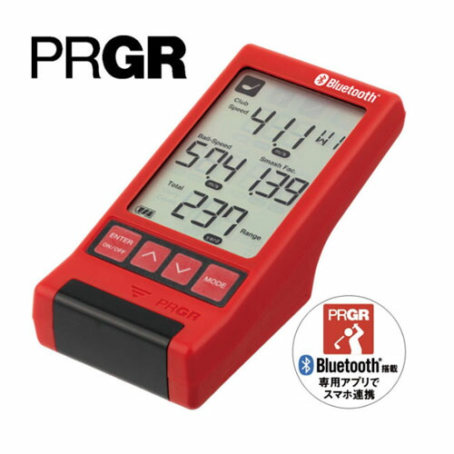 【継続期間押さえるP10倍】【週末祝も送りとどける】 労働者階級歯車 PRGR レッドアイ 隠し HS-130_BLE RED EYES POKET Bluetooth 積み上げる マルチスピードテスター