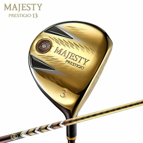 MAJESTY マジェスティ PRESTIGIO 13 マジェスティ プレステジオ13 フェアウェイウッド ゴールド LV760 矢がら