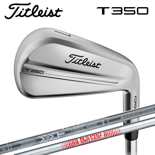 タイトリスト T350 フォージド 中空 アイアン 6本組（＃5～PW） 日本正規品 2025年モデル 98,010円