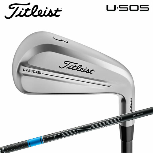【土日祝も発送】 タイトリスト U・505 フォージド ユーティリティー アイアン TNSEI 1K BLUE HY シャフト 日本正規品