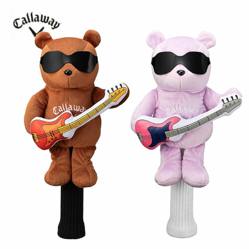[予告]0のつく日P5倍【4/10(金)～】【土日祝も発送】 キャロウェイ(Callaway) ドライバー ヘッドカバー BEAR DR FW 25 (DR用) 日本正規品 2025年モデル ベアー