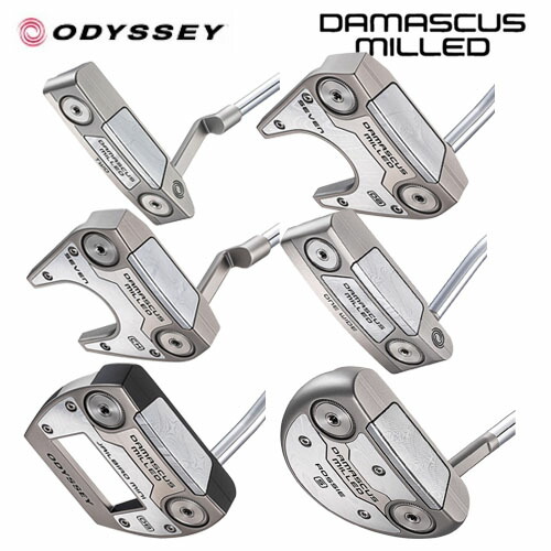 Odyssey Damascus Milled Putter 2026 Model (Genuine Japanese Product)