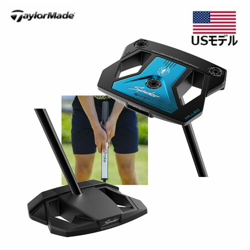 【週末祝も送りとどける】 USインポート品 仕立て屋お手伝いさん Spider ZT Black Counterbalance 細蟹 黒いこと ZT カウンタ平衡にする パター 中尺 36in／38in