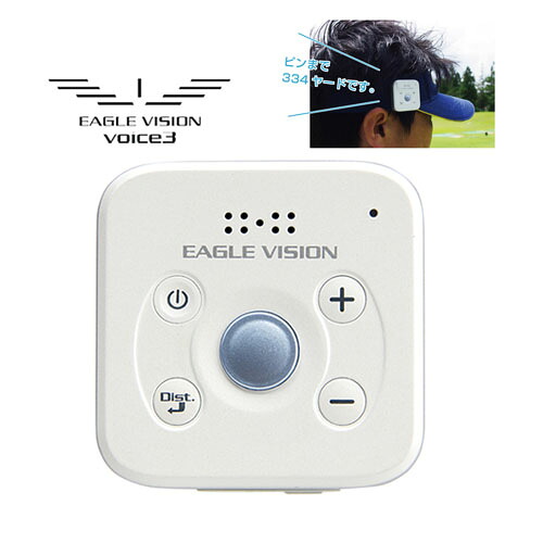 鷲幻影 ヴォイス3 EV-803 雨合羽遣りかたGPSゴルフナビ EAGLE VISION Voice3 飛不一致位置づける器 ゴルフナビ