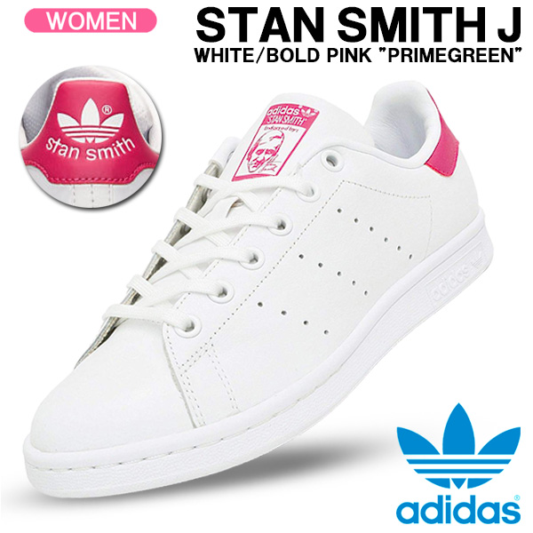 アディダスオリジナルス スニーカー Adidas Originals Stan Smith J スタンスミス J ホワイト ボールドピンク レディースシューズ Fx7522 Novix Com