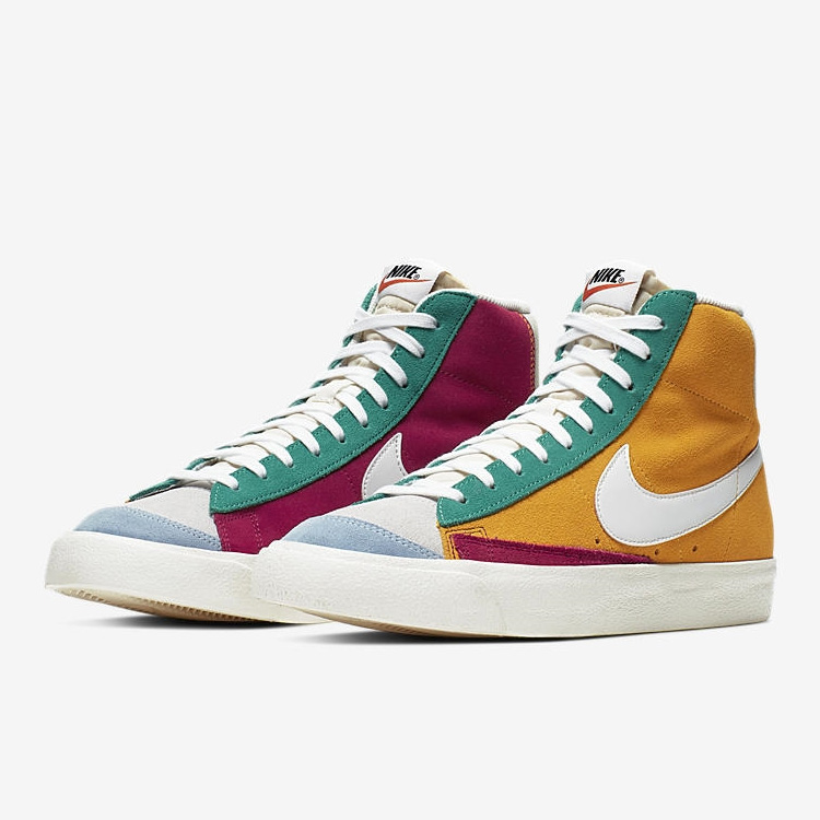 nike blazer mid emerald sole