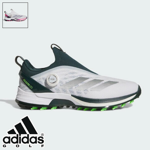 楽天市場】アディダス ゴルフシューズ ソフトスパイク メンズ ZG21 BOA
