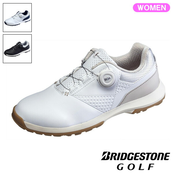ブリヂストン ゴルフ BRIDGESTONE GOLF ゴルフシューズ ゼロ・スパイク バイター ライト レディス SH2408｜Golkin（ゴルフマートキング）