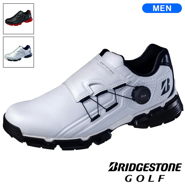 [予告]0のつく日P5倍【4/20(月)～】【土日祝も発送】 ブリヂストン ゴルフ BRIDGESTONE GOLF ゼロ・スパイク バイター ツアー SH2401 メンズ ゴルフ シューズ