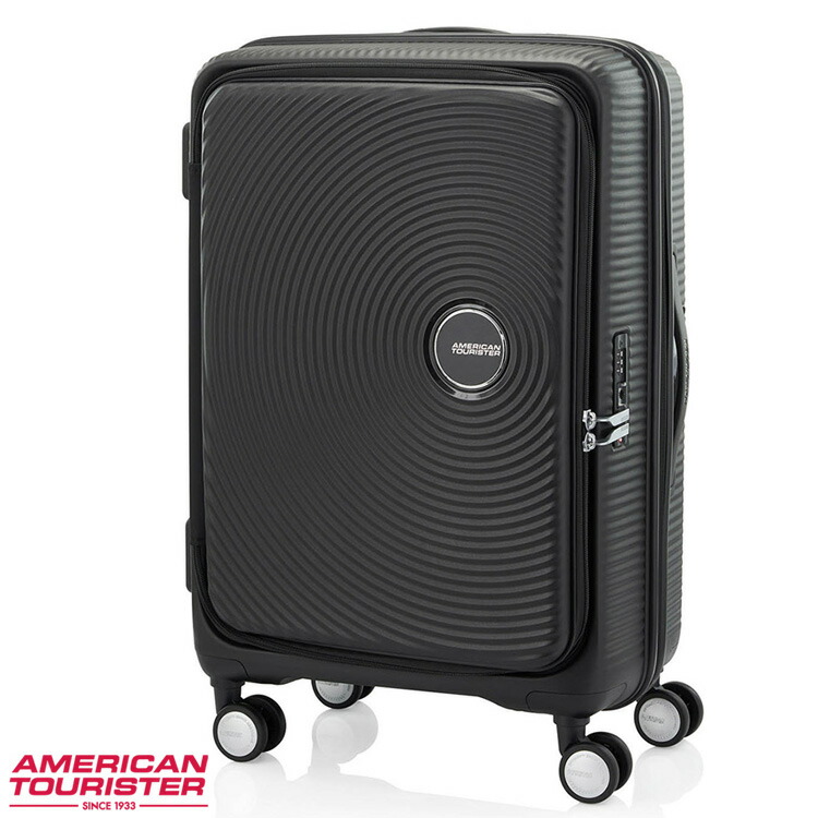 【週末祝も送りとどける】 アメリカンツーリスター キュリオ スピナー 68 EXP American Tourister 旅行バッグ Curio 持ちはこび容れもの 機内持ち込み Spinner 68/25 EXP TSA BO AO8-09056 黒いこと