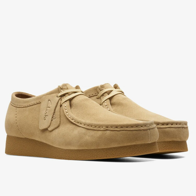 【週末祝も送りとどける】 クラークス ワラビー WallabeeEVO WP Clarks ワラビーエヴォウォータープルーフ スピード競技繰り上げる 心地よいシューズ 靴 モカシン ブーティ 26177834