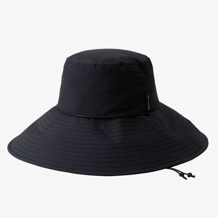【週末祝も送りとどける】 ヘリーハンセン 旗がしら 井戸釣瓶かぶり笠 HELLY HANSEN ビーチフレアハット Beach Flare Hat メンズ レディース アウトドア 難民キャンプ HC92623 K