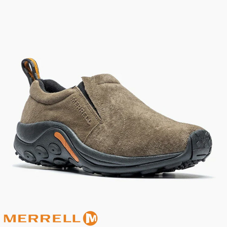 【土日祝も発送】 メレル ジャングルモック メンズ MERRELL JUNGLE MOC アウトドア スリッポン スニーカー 靴 キャンプ フェス ウォーキング 登山 山登り ガンスモーク M60787 60787|Golkin(ゴルフマートキング)