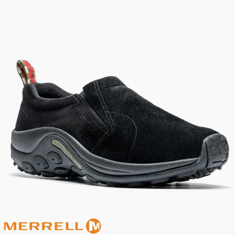 マラソンP5倍【4/15(水)迄】【土日祝も発送】 メレル ジャングルモック メンズ MERRELL JUNGLE MOC アウトドア スリッポン スニーカー 靴 キャンプ フェス ウォーキング 登山 山登り ミッドナイト M60825 60825