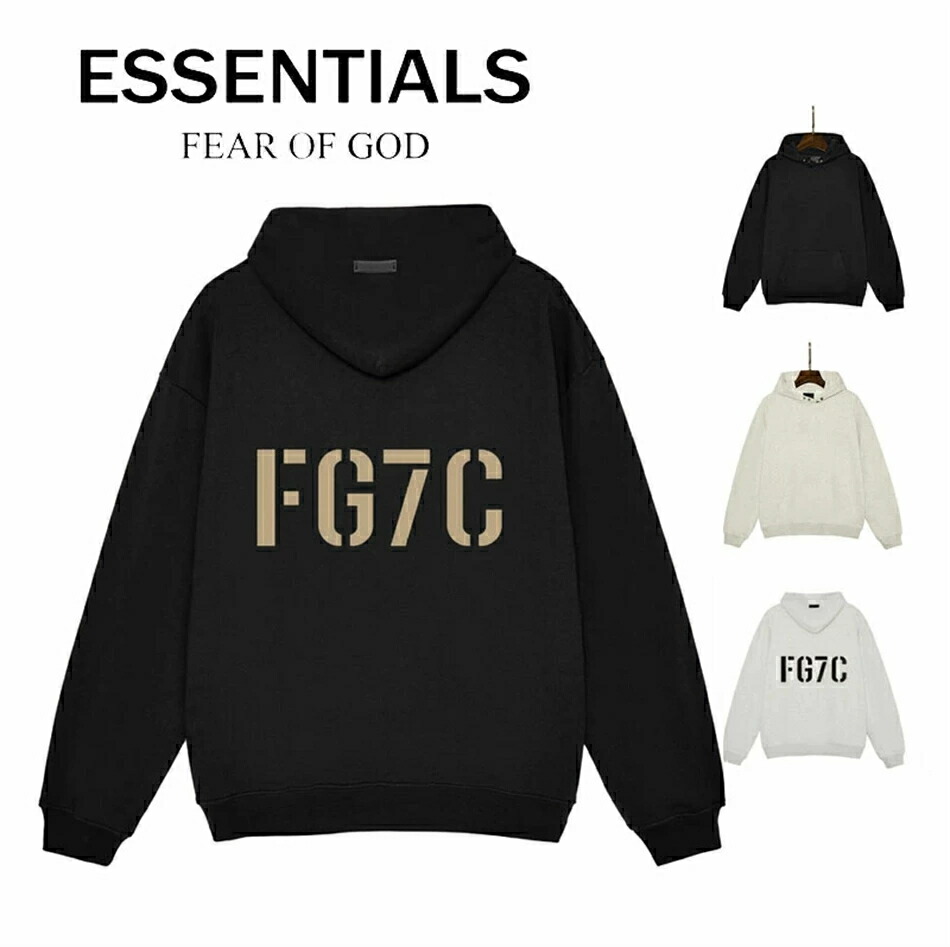 「期間限定セール」ESSENTIALS パーカー 人気 大きいサイズ プルパーカー フード付き 長袖トップス トレーナー ストリート スウェット FG7C カジュアル 無地 シンプル プルオーバースウェット メンズ レディース 春 秋 冬服