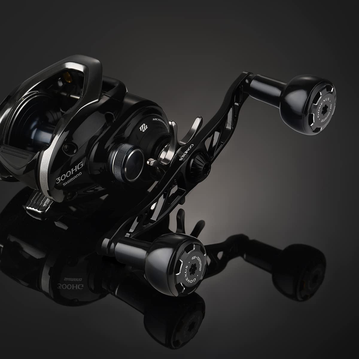 送料無料 ゴメクサス パワーハンドルノブ 30mm アルミ シマノ Shimano Typea ダイワ Daiwa Types カスタム Gomexus パーツ 交換 ナスキー ギフト プレゼント ご褒美 セルテート 用ライトジギング フリームス カルディア ストラディック リール