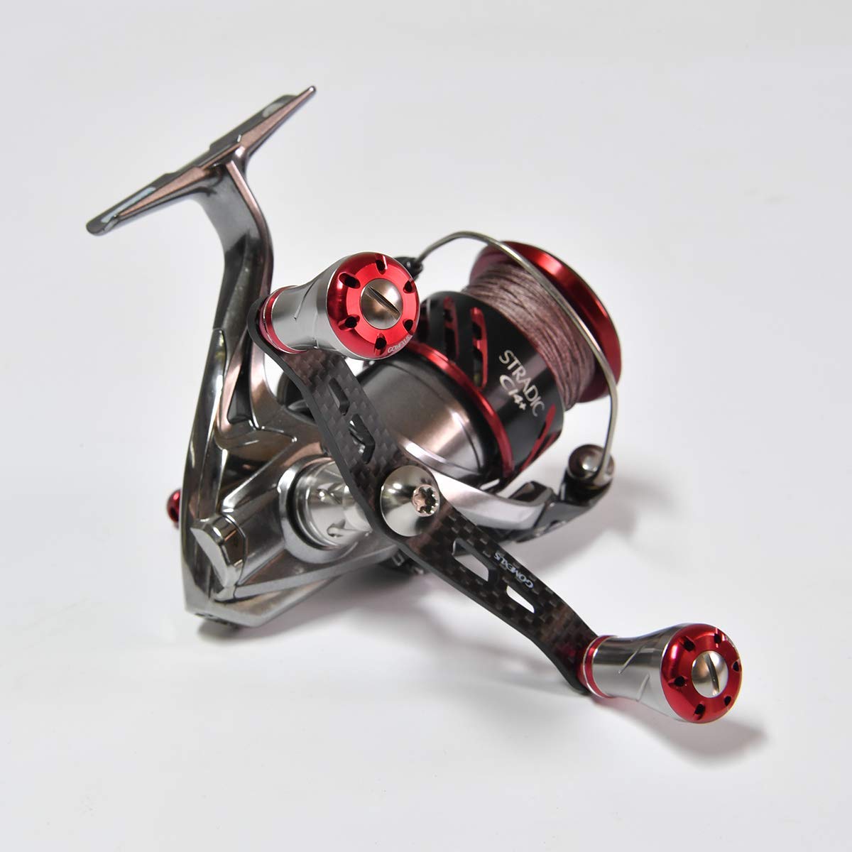 楽天市場 送料無料 ゴメクサス パワー ハンドル 72mm リール カスタム パーツ シマノ Shimano ダイワ Daiwa スピニングリール 用 19 ヴァンキッシュ C3000 Sdhhg セルテート Lt3000cxh など用 カーボン製 ノブ 付き Gomexus ゴメクサス Gomexus