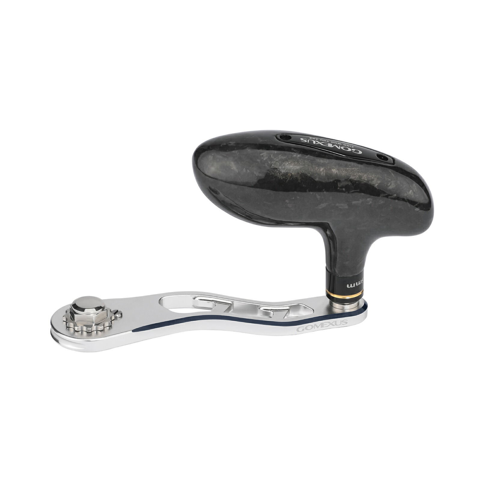 楽天市場】GOMEXUS カーボン製 ベイトリールハンドル 98mm