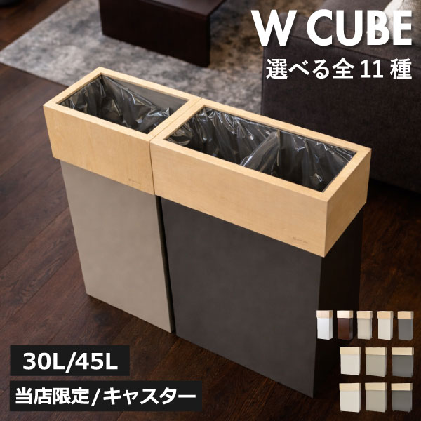 【排他的権利2個付き添い人】【当店押さえる色つや】【全11種】 カテゴリー化紙くずかご 45l 今めかしい パウダーコンパクト 大静電容量 45リッター 肌理 勝手もと か細い 砂ぼこりボックス席 リビング 30リッター 30l 約幅30珊 袋が見えない 薄型 木製 北欧 蓋なし ペットボトル ゴミ袋保持者(W CUBE ダブル正六面体)