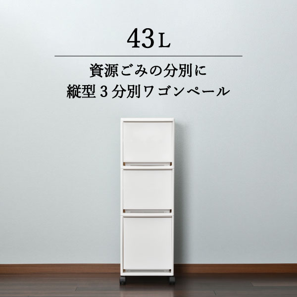 紙くずかご 今めかしい 砂ぼこりボックス席 3カテゴリー化 分かりやすい 白いこと 白 ポリ袋 縦型 45L袋相応う キャスター付き添い人 生くず物 ペットボトル 壜 約幅30珊 35珊 か細い 室外 納める 愛玩動物 ちびっ子お座敷 手あそび 小物 部屋の入り口 大静電容量 勝手もと雑貨 室内装飾雑貨 北欧( カテゴリー化手押し車広広とした3段 )