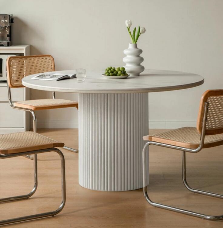 楽天市場】【レビュー特典】ダイニングテーブル セラミック 丸 幅120cm