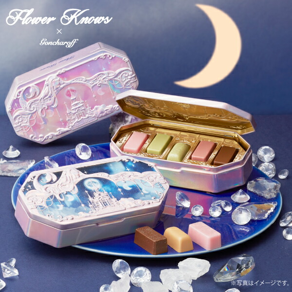 603 フラワーノーズ×ゴンチャロフ C 5個 バレンタイン2025 チョコレート