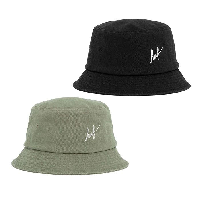 在庫有 HUF(ハフ)SCRIPT BUCKET HAT 美品-css.edu.om