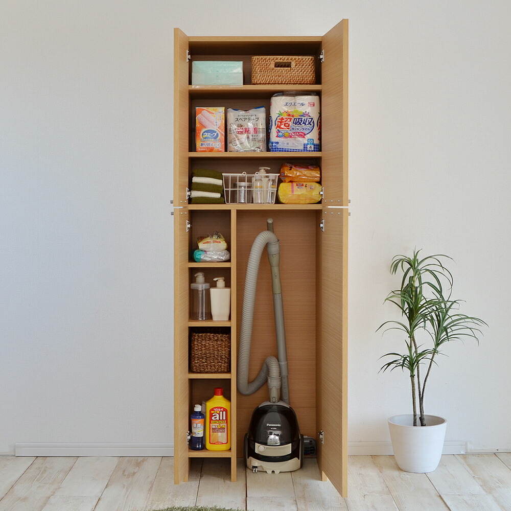 楽天市場 掃除機収納庫 壁面収納 日本製 掃除道具収納庫 掃除機 収納家具 収納 掃除機収納 掃除機ラック 掃除用具 Rcp Nc 1860t 掃除機収納庫 Good Furniture