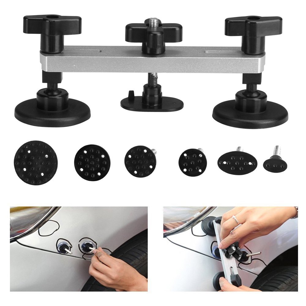 楽天市場 元祖ひっぱり君 ひっぱりくん プロセット Tbarプラー プロ用ポンチ 車のボディー バイクタンクのへこみ修理 デントツール専門店 デントリペア ナカノ