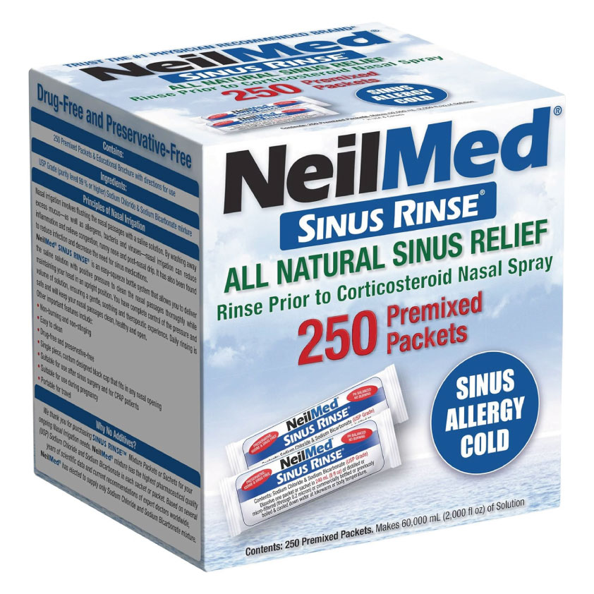 【楽天市場】【リフィルのみ】 ニールメッド サイナス・リンス リフィル 250包 洗浄ボトルなし Neilmed Sinus Rinse
