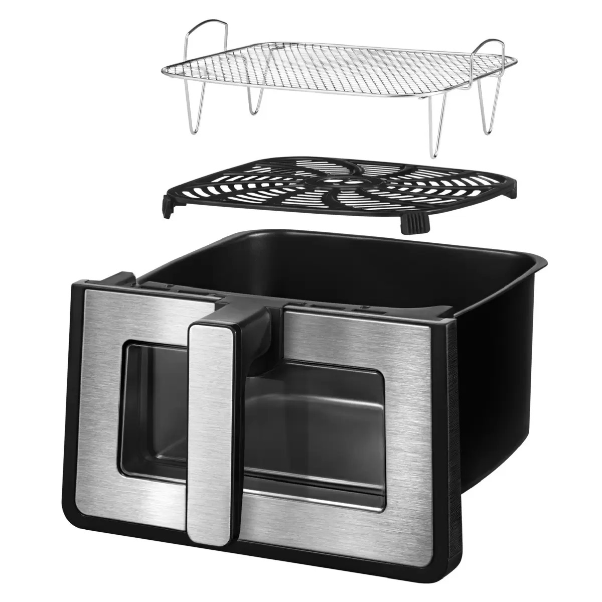 ランキング1位獲得】GOURMIA 窓付き デジタル エアーフライヤー 7.6L