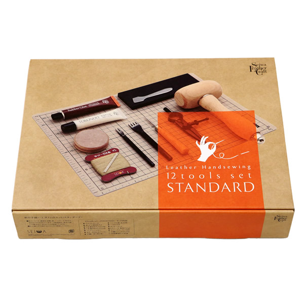 楽天市場 レザークラフト革の手縫い工具12点セット スタンダード Seiwa グッドレザー