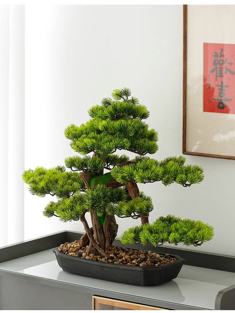楽天市場】横幅60cm【アート フェイク盆栽】松 人工盆栽 楽天市場】横幅60cm【アート フェイク盆栽】松 人工盆栽