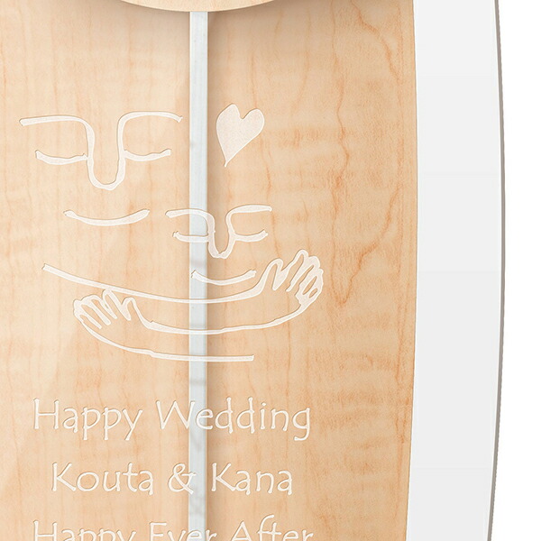 名入れ オリジナルギフト クロック 振り子時計 ビーチウッド 電波時計 プレゼント 結婚祝い おしゃれ 友達 新築祝い 掛け時計 贈り物 両親 壁掛け時計 壁掛時計 振り子時計 お洒落 人気 おしゃれ 結婚式 両親 記念品 実用品 名前入り 内祝い お返し 開業祝い 銀婚式