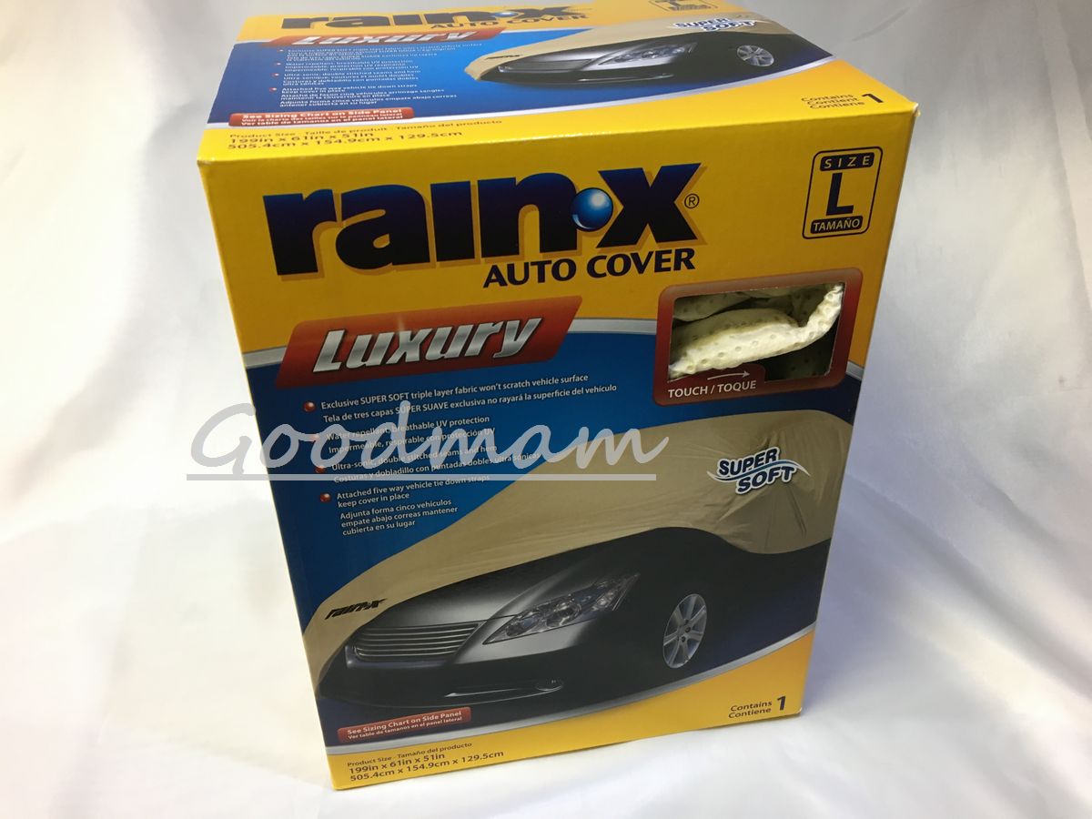 楽天市場 レインｘ Rain X Auto Cover カーカバー ｍ L ｘｌサイズ レイン エックス レインエックス カー用品 ボディーカバー 新品 セダンタイプ 新車 愛車 旧車 コストコ通販 グッドマム