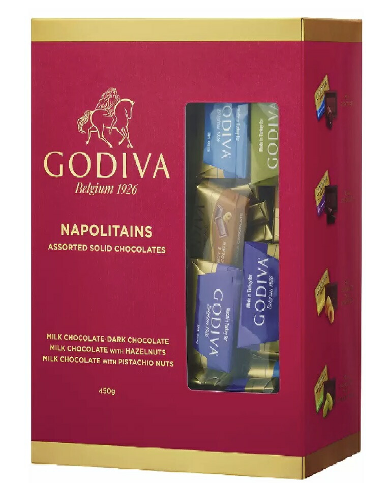 GODIVA - 【のりちゃずけ】ゴディバ　ナポリタン　450g ４箱 楽天市場】【送料無料】ゴディバ ナポリタン GODIVA NAPOLITAINS