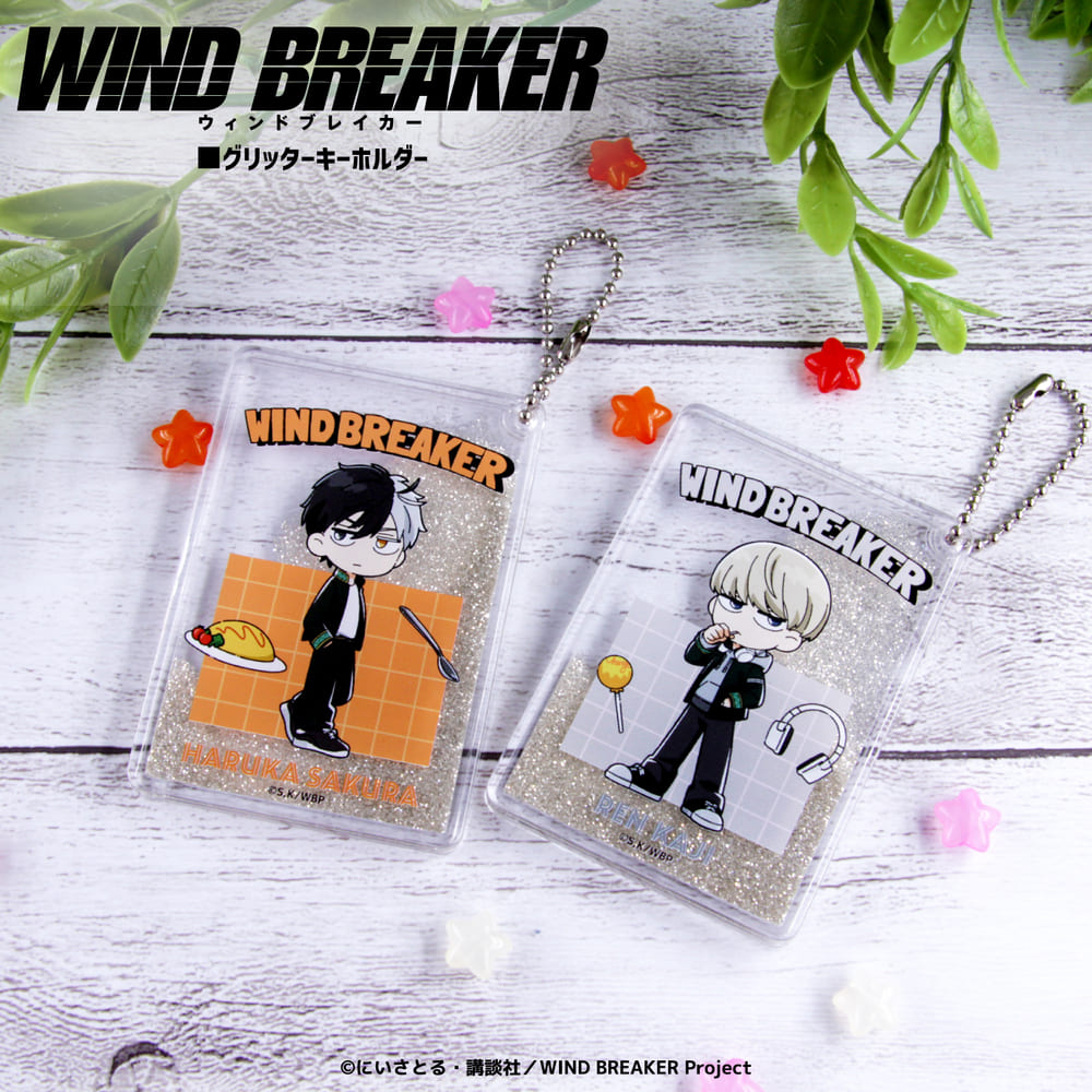 楽天市場】WIND BREAKER ウィンドブレーカー グリッター缶バッジ 兎耳