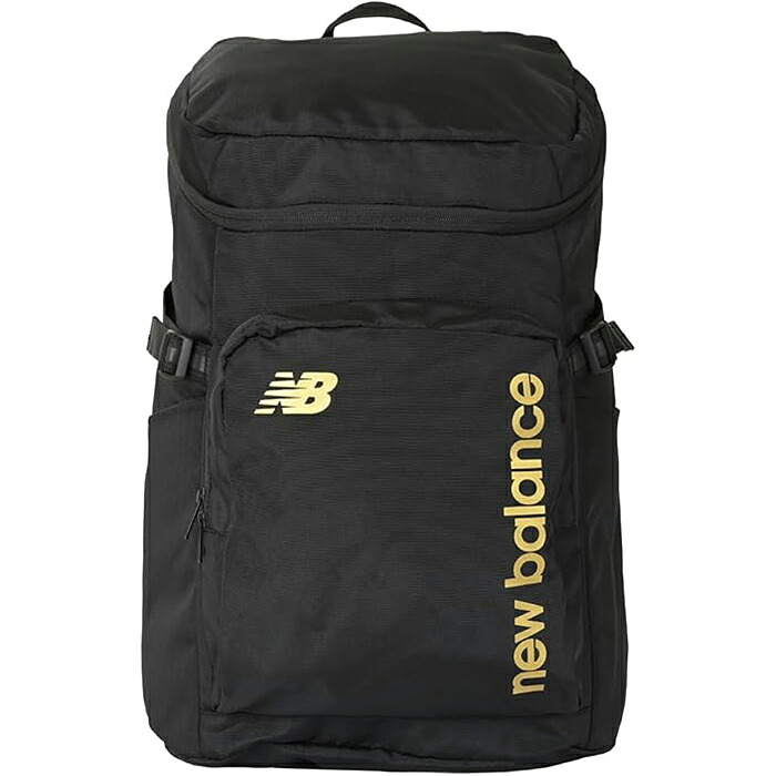 ニューバランス new balance AC6391K BLG(ブラック/ゴールド) トップローディングバックパック 30L ユニセックス メンズ レディース リュックサック バッグ ジム トレーニング 部活 通学 学生 定番モデル NB