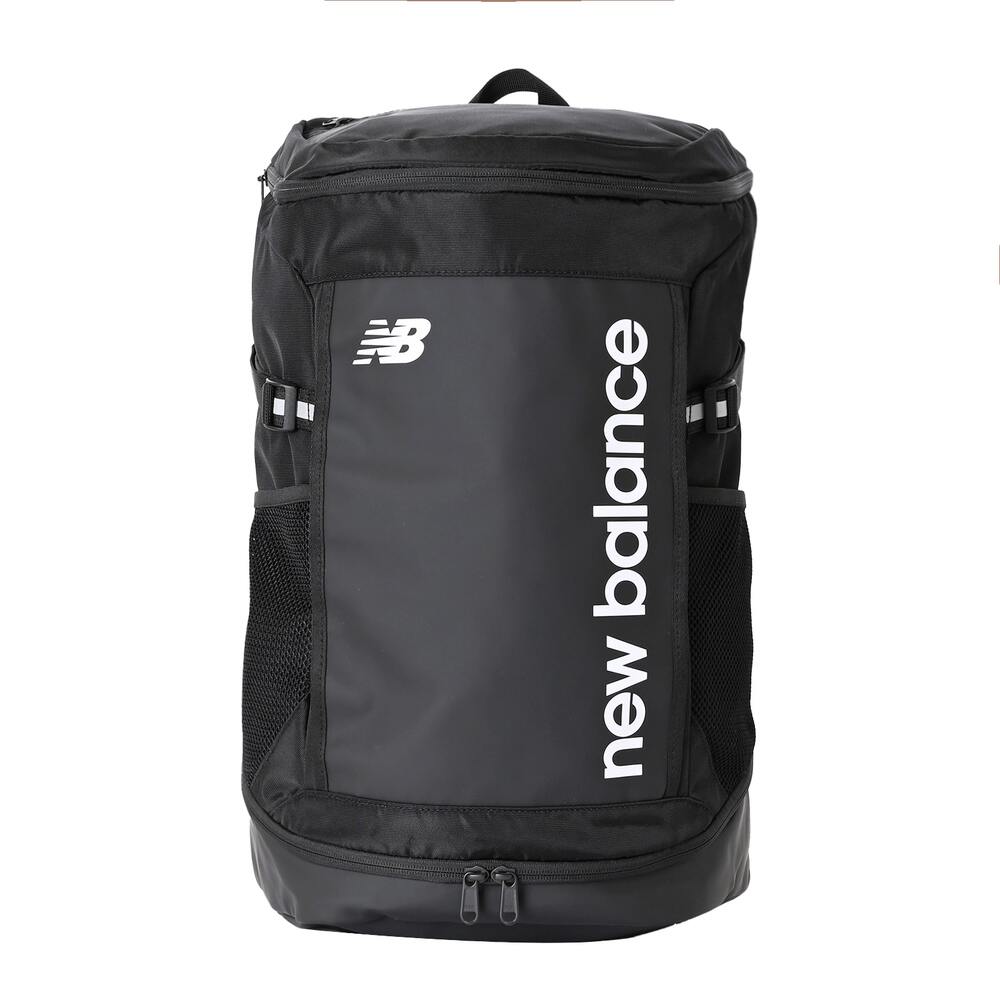 ニューバランス new balance AC3021S BKW(ブラック/ホワイト) トップローディングバックパック 35L ユニセックス メンズ レディース リュックサック バッグ ジム トレーニング 部活 通学 学生 定番モデル NB｜きっとみつかる　グーシューズ