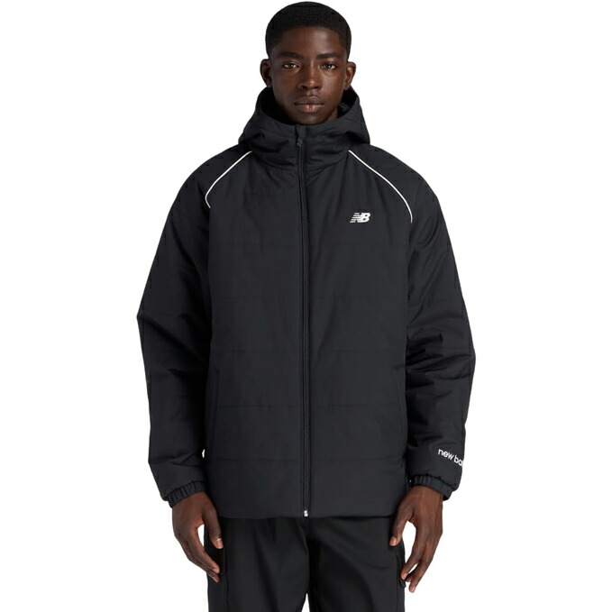 新品未使用 サイズ４ M ニューバランス メンズ 防寒 ジャケット ブラック系 楽天市場】ニューバランス new balance AMJ53172 NNY(NBネイビー
