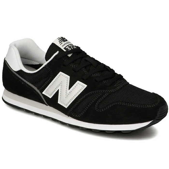 ニュー平衡にする new balance ML373 v2 KB2(黒いこと) 横幅D ユニ一発やる レディース メンズ 駈けっくら シューズ スニーカー ウォーキング 運動すること靴 お上さん 成人男性 NB