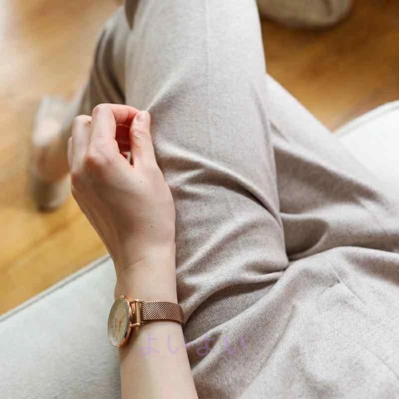 キレイ レディース 24 ウール 上品 可愛い プラス ストレート ベージュ 秋冬 ウール