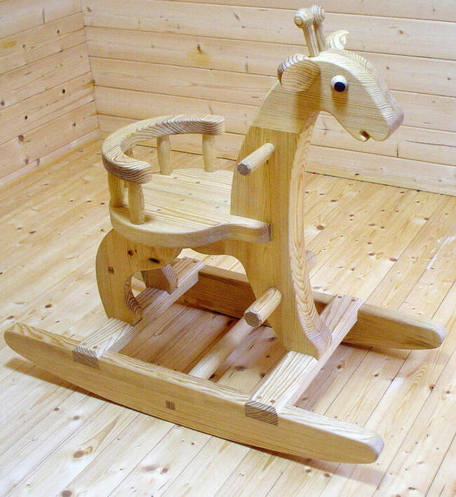 木馬　木製 FIG]Love Toys Vol.3 三角木馬 Wooden horse pink Ver. 1/12 未