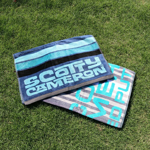 楽天市場】【希少】スコッティキャメロン Horizon Golf Towel - GREY