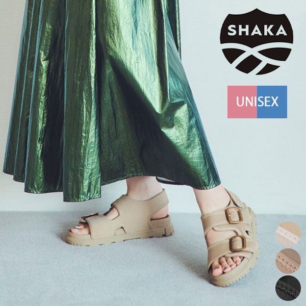 【モデルチェンジSALE 40%OFF】シャカ SHAKA バックル サンダル コーストライン パラ ビーエフ COASTLINE PARA BF メンズ レディース ユニセックス 柔らか メタルバックル ネオプレン EVAフットベッド カジュアル 上品 SK-307 [ 2025 SS 春 夏 ][★10]