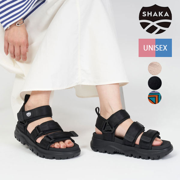 【26SS新作】シャカ SHAKA NEO BUNGY EX メンズ レディース ユニセックス スポーツサンダル スポサン 軽量 通気性 速乾性 ネオプレン メッシュ グリップ力 耐久性 ベルクロ仕様 丸洗い可能 アウトドア 22cm～29cm SK-238 [ 2026 SS 春 夏 秋 ] [S★]