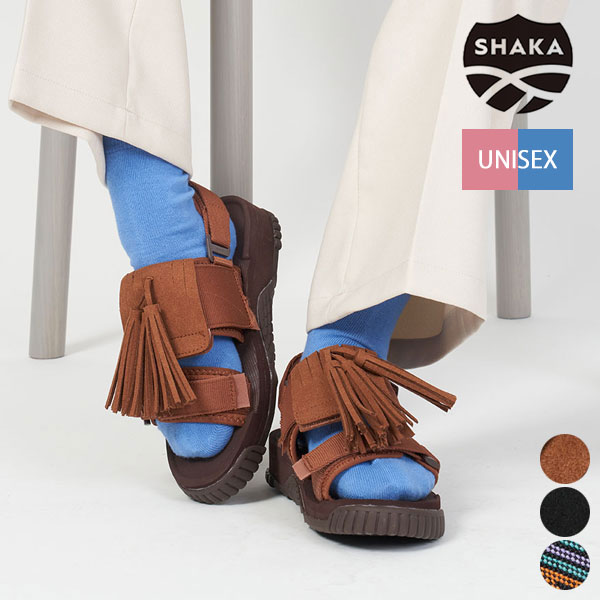 【26SS新作】シャカ SHAKA ウィークエンダー タッセル WEEKENDER TASSEL メンズ レディース ユニセックス スポーツサンダル スライドサンダル バックストラップ キルト 4WAY アウトドア EVA クッション性 グリップ力 丸洗い可能 22cm～29cm SK-274 [ 2026 SS 春 夏 ] [S★]