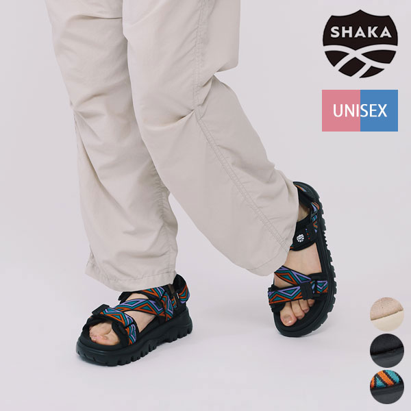 【26SS新作】シャカ SHAKA ザンパー ZAMPER EX メンズ レディース ユニセックス スポサン スポーツサンダル 2WAY ヒールストラップ アウトドア EVA 軽量 クッション性 グリップ力 耐久性 22cm～29cm SK-362 [ 2026 SS 春 夏 ] [S★]