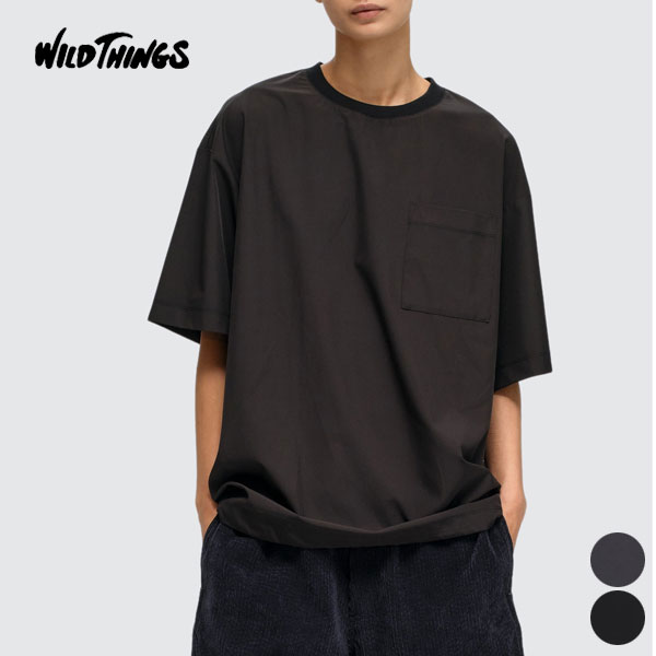 【26SS新作】ワイルドシングス WILDTHINGS モーション ポケット クルー MOTION POCKET CREW メンズ レディース ユニセックス トップス 半袖 薄手 UVカット ストレッチ性 イージーケア WT26042AD [ 2026 SS 春 夏 ] 8,432円